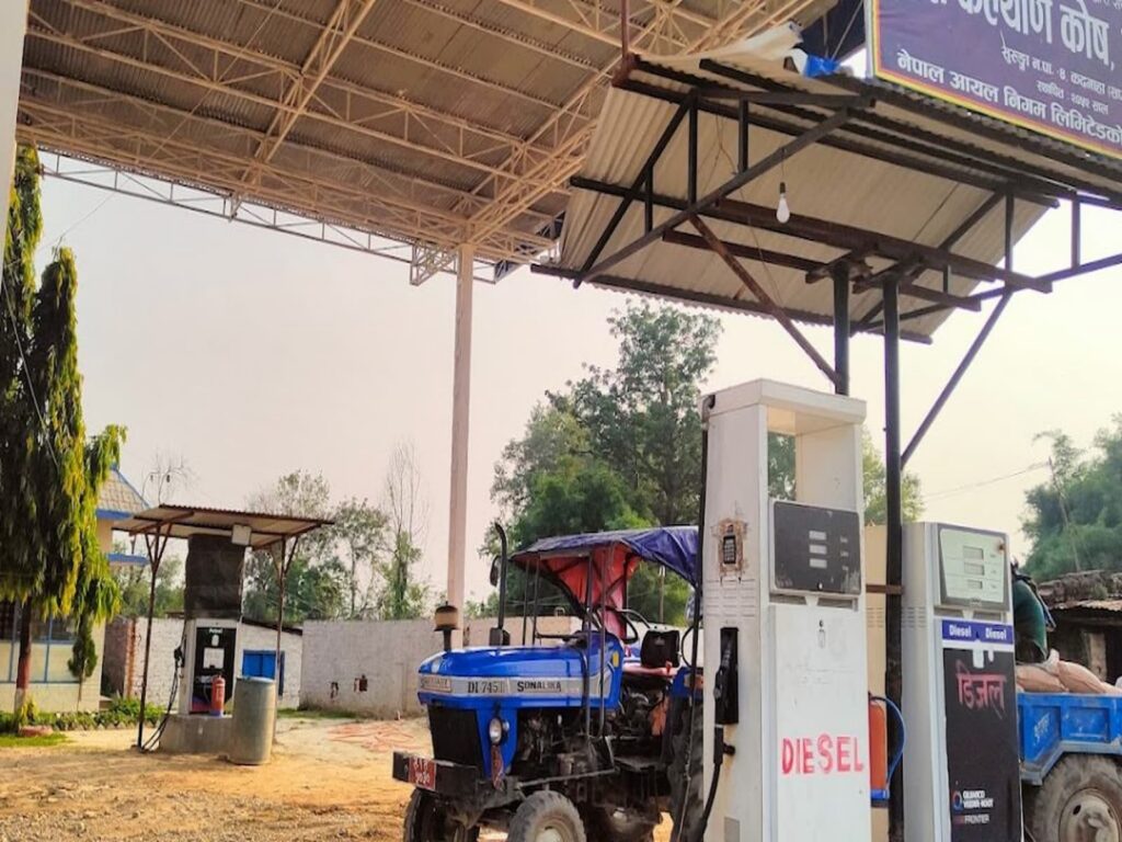 Construction of Petrol Pump, Butwal